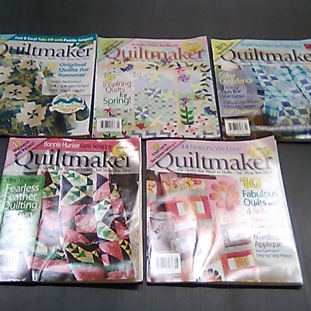 Quilting magazines by Quiltmaker bundle